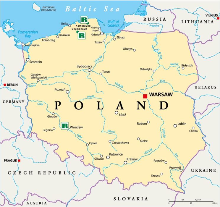 Poland Map